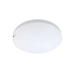 Wand- en plafondarmatuur ALLROUNDER rond, met bewegingsmelder IP54, wit 