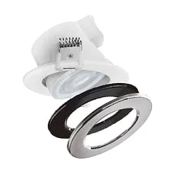 Inbouwarmatuur DL7003 rond, CCT Switch IP44, wit dimbaar 5,5W 540/600/580lm 3000/4000/6500K 38° CRI >80
