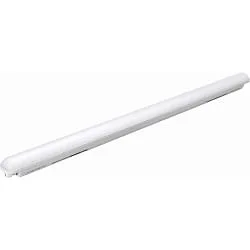 Armatuur voor vochtige ruimten SNAKE 150CM slagvast, schakelbaar IP65, wit mat 