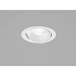 Plafondinbouwarmatuur SID IP65, wit mat dimbaar