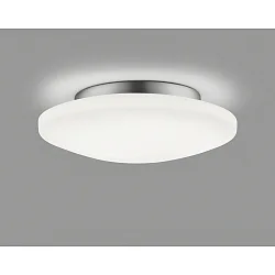 Plafondarmatuur KYMO 36 IP44, chroom, gesatineerd 