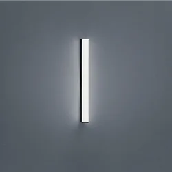 Spiegelarmatuur LADO 60 kort, schakelbaar, met diffuser IP44, zwart mat 