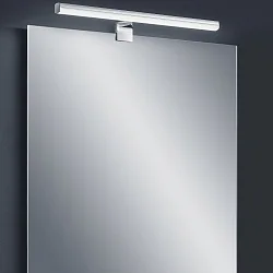 LED Wall luminaire GAIA 49 LED Mirror lamp IP 44 chrome