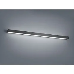 LED Wall luminaire THEIA 120 LED Mirror lamp IP 44 black matt