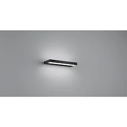 Spiegelarmatuur SLATE 30 IP44, gesatineerd, zwart mat 