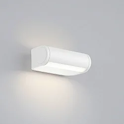Wandarmatuur LUZ roteerbaar, direct / indirect, met diffuser IP54, koffie bruin dimbaar