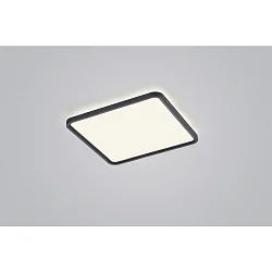 Plafondarmatuur VESP LED IP20, zwart mat dimbaar
