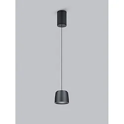 Pendelarmatuur OVE IP20, zwart dimbaar