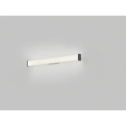 Wandarmatuur ALLA 90 schakelbaar IP44, zwart mat 