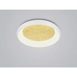 Wand- en plafondarmatuur TYRA LED IP20, goud, wit dimbaar