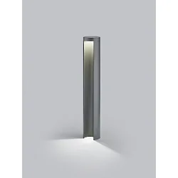 Lichtpaal SKY 1-voudig, direct / indirect, schakelbaar IP65, grafiet 