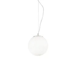 Pendant luminaire MAPA BIANCO SP1 D20, E27, Ø 20cm, white