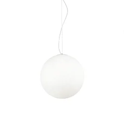 Pendant luminaire MAPA BIANCO SP1 D40, E27, Ø 40cm, white