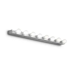 Spiegelarmatuur PRIVE AP8 8-vlams E14 IP20, chroom 