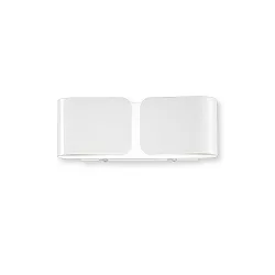 Wandarmatuur CLIP AP2 MINI 2-vlams G9 IP20, wit 