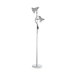 Staande lamp POLLY PT2 2-vlams E27 IP20, chroom 