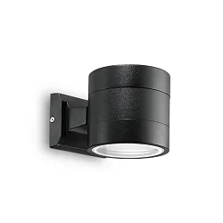 Wandarmatuur voor buitenshuis SNIF AP1 ROUND G9 IP54, zwart 