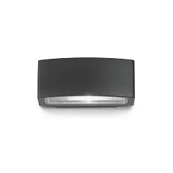 Wandarmatuur voor buitenshuis ANDROMEDA AP1 up down, 1-vlams E27 IP55, zwart 