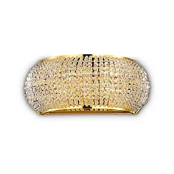 Wandarmatuur PASHA AP3 3-vlams G9 IP20, goud