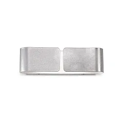 Wandarmatuur CLIP AP2 SMALL ARGENTO 2-vlams E27 IP20, zwart
