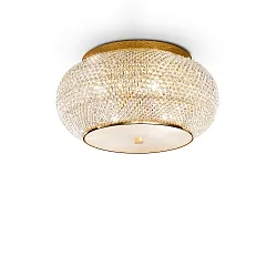 Plafondarmatuur PASHA PL6 6-vlams E14 IP20, goud 