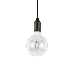 Pendelarmatuur EDISON SP1 E27 IP20, zwart