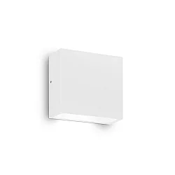 Wandarmatuur voor buitenshuis TETRIS-1 G9 IP44, wit mat