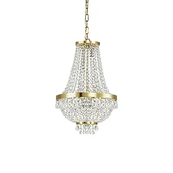 Kroonluchter CAESAR SP6 6-vlams G9 IP20, goud