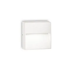 Wandarmatuur voor buitenshuis DOWN AP1 G9 IP44, wit