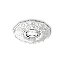 Downlight POLKA down, stijf GU10 IP20, wit mat dimbaar