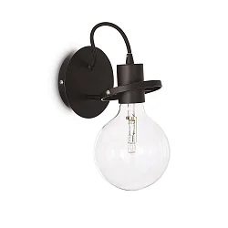 Wandarmatuur RADIO AP1 E27 IP20, zwart