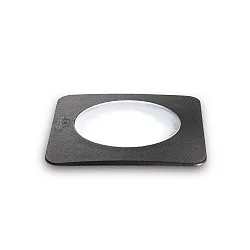 Vloerinbouwarmatuur GRAVITY PT SQUARE BIG / 155MM stijf, vierkant, begaanbaar GX53 IP67, zwart dimbaar
