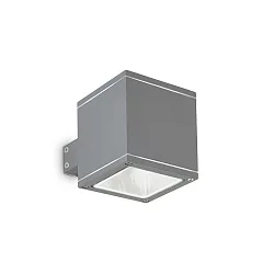 Wandarmatuur voor buitenshuis SNIF AP1 SQUARE G9 IP44, antraciet