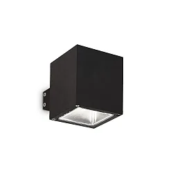 Wandarmatuur voor buitenshuis SNIF AP1 SQUARE UP & DOWN G9 IP44, zwart