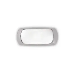 LED wall luminaire FRANCY-2 AP1, E27, white
