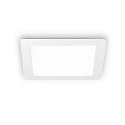 Paneelarmatuur GROOVE SQUARE 16.8CM vierkant, medium IP20, wit 