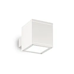 Wandarmatuur SNIF SQUARE up down G9 IP44, transparant, wit