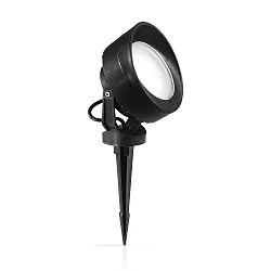 Lamp met grondpen TOMMY IP66 draaibaar, roteerbaar GX53 IP66, zwart
