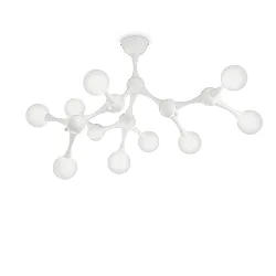 Plafondarmatuur NODINO 9-vlams G9 IP20, wit