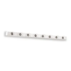Mirror luminaire PRIVÈ, IP20, 6 flames, width 60.5cm, E14, white