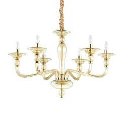 Chandelier DANIELI, 6 flames, Ø 85cm, E14