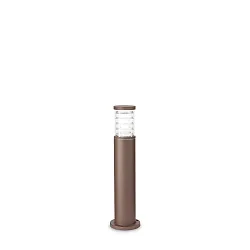 Lichtpaal TRONCO E27 IP65, koffie bruin 