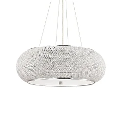 Pendelarmatuur PASHA 14-vlams E14 IP20, chroom
