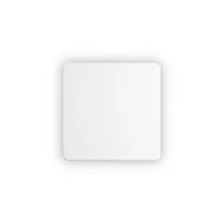 Wandarmatuur COVER SQUARE IP20, wit, gepoedercoat