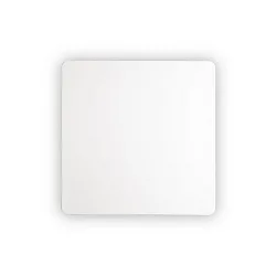 Wandarmatuur COVER SQUARE IP20, wit, gepoedercoat