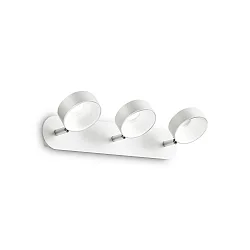 Wand- en plafondarmatuur OBY 3-vlams IP20, wit