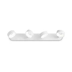 Wand- en plafondarmatuur OBY 4-vlams IP20, wit