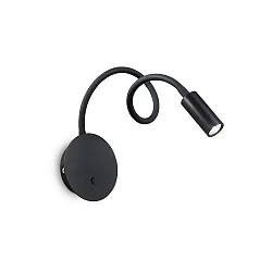 Wandarmatuur FOCUS-2 met flexibele arm IP20, zwart