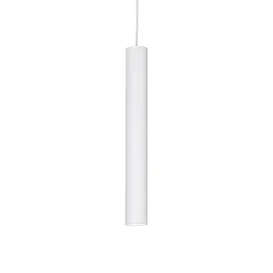 Pendelarmatuur TUBE SP D6 groot, cilindrisch IP20, wit dimbaar