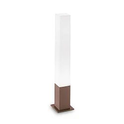 Staande armatuur voor buiten EDO OUTDOOR SQUARE GX53 IP44, Koffie bruin